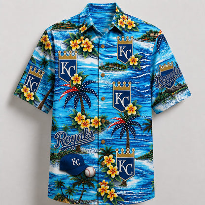 All Baseball Teams Coastal Paradise Button-Up Unisex Hawaiian Shirt For Men and Women