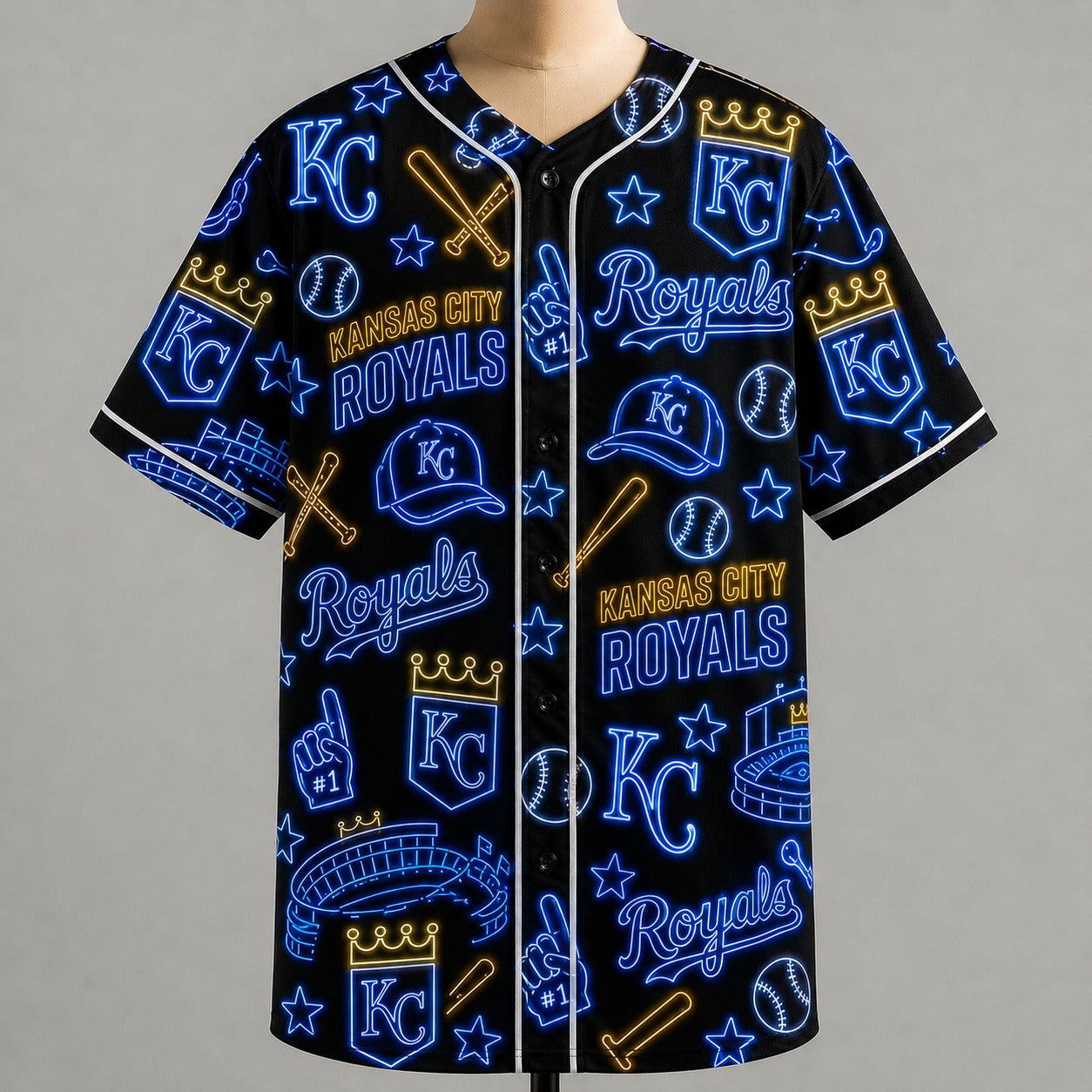 All Baseball Jersey Teams Neon Pattern Vibe Summer Party Baseball Jersey For Men and Women