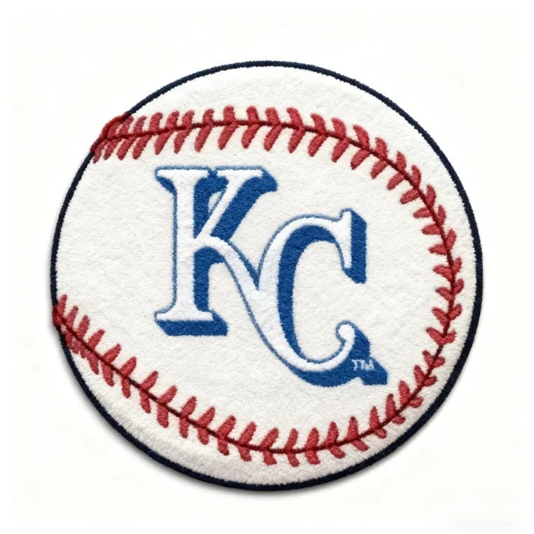 All Baseball Teams Baseball-Shaped Logo Baseball Fan Custom Quilted Print Premium Welcome Mat Washable Black Border – Personalized Baseball Doormat