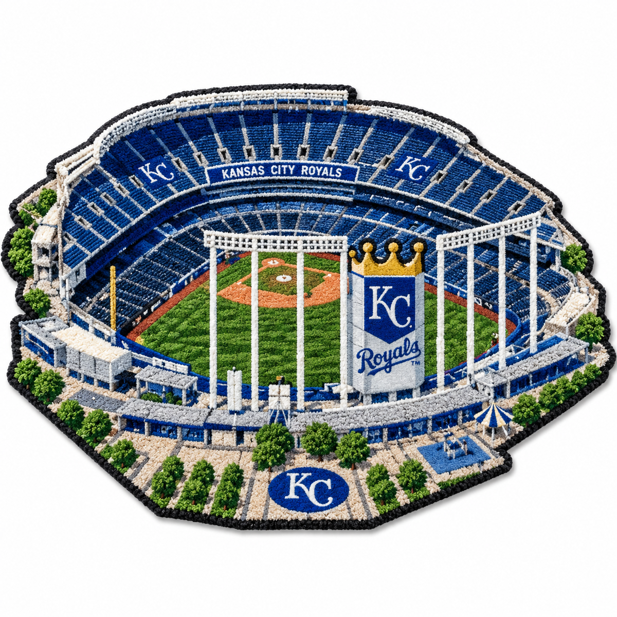 All Baseball Teams Stadium Baseball Fan Custom Quilted Print Premium Welcome Mat Washable Black Border – Personalized Baseball Doormat