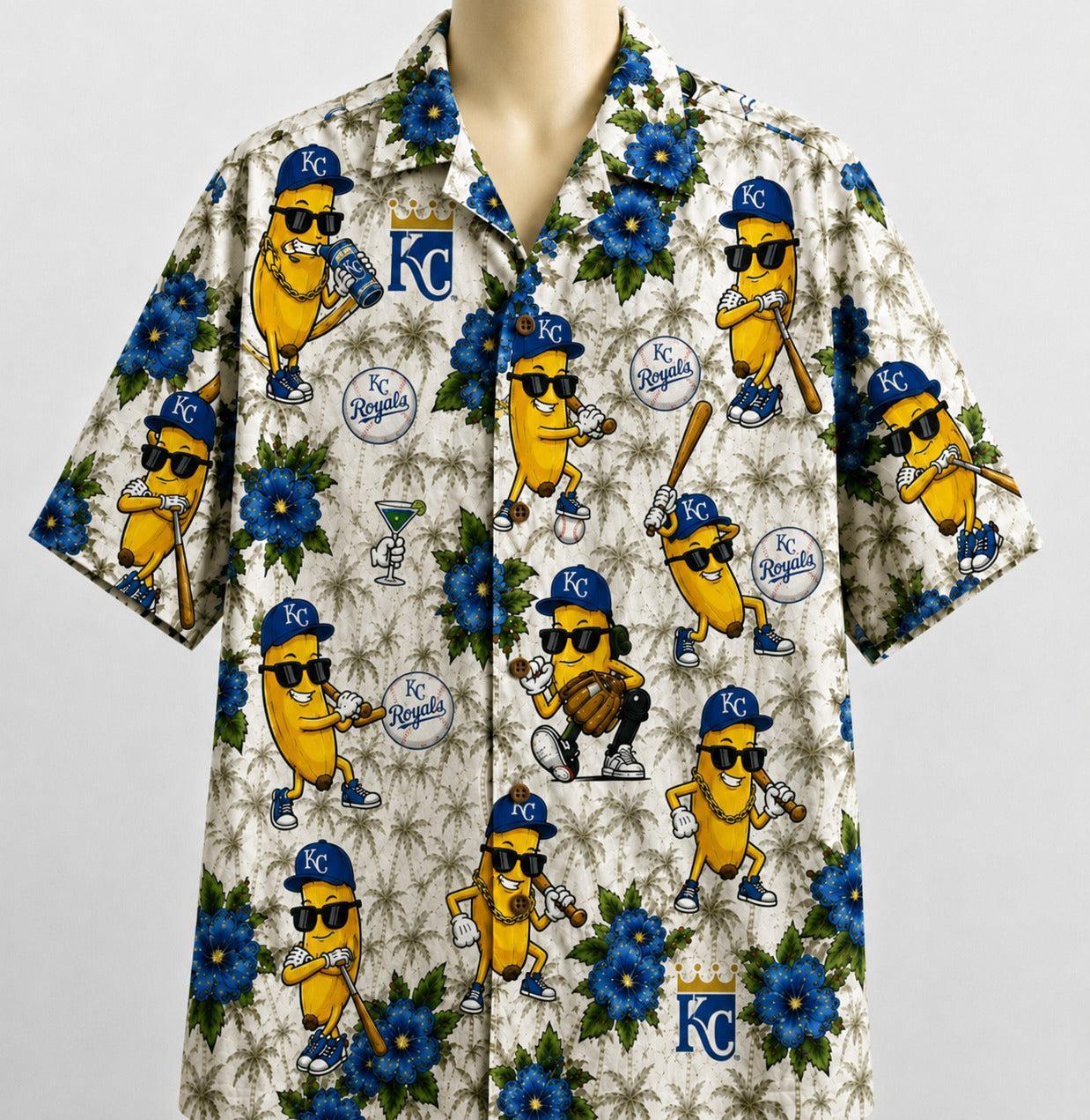 All Baseball Teams banana Hibiscus Flower Beach Vibe Aloha Premium Unisex Hawaiian Shirt For Men and Women