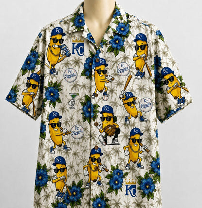 All Baseball Teams banana Hibiscus Flower Beach Vibe Aloha Premium Unisex Hawaiian Shirt For Men and Women