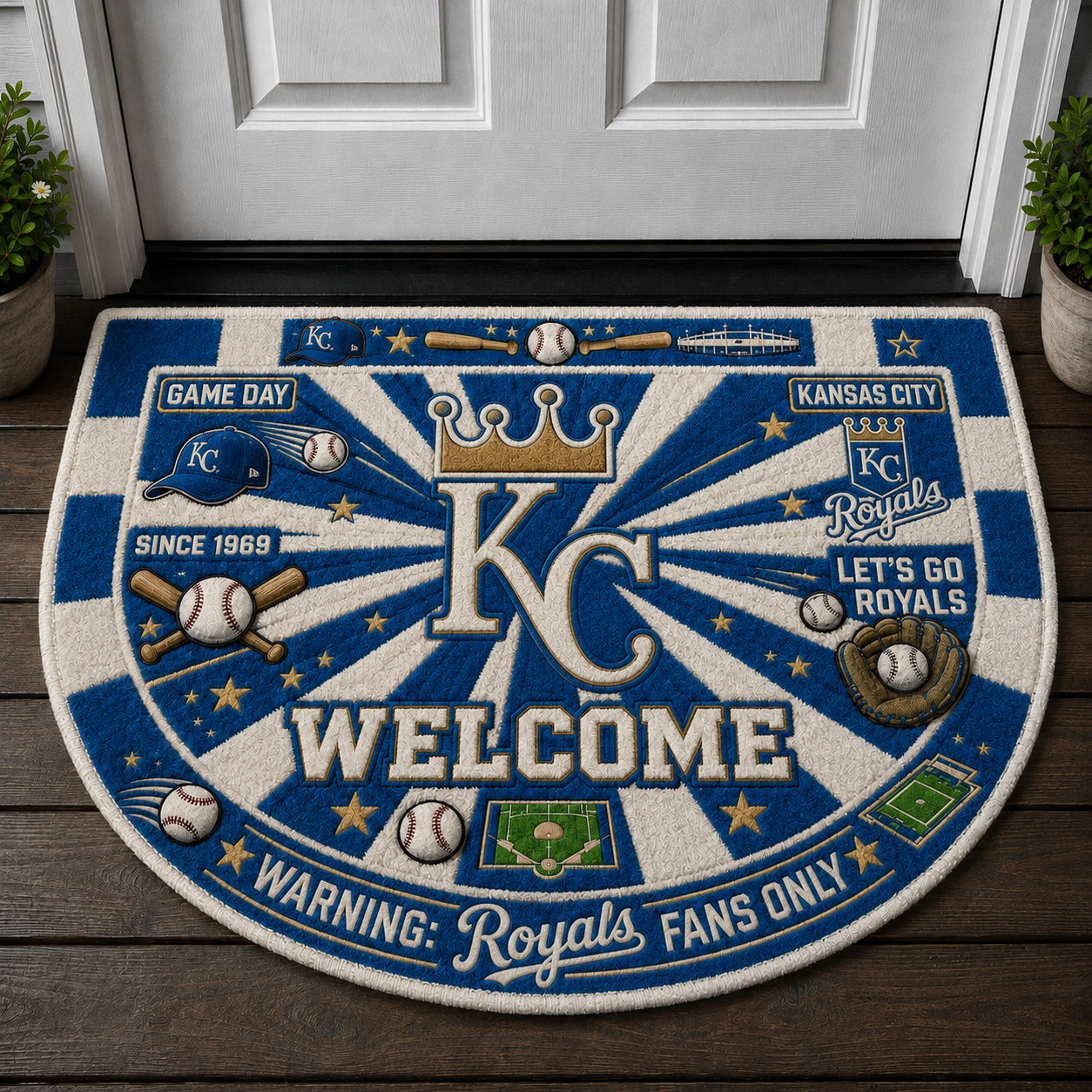 Football All Teams Custom Premium Welcome Mat – Personalized Doormat