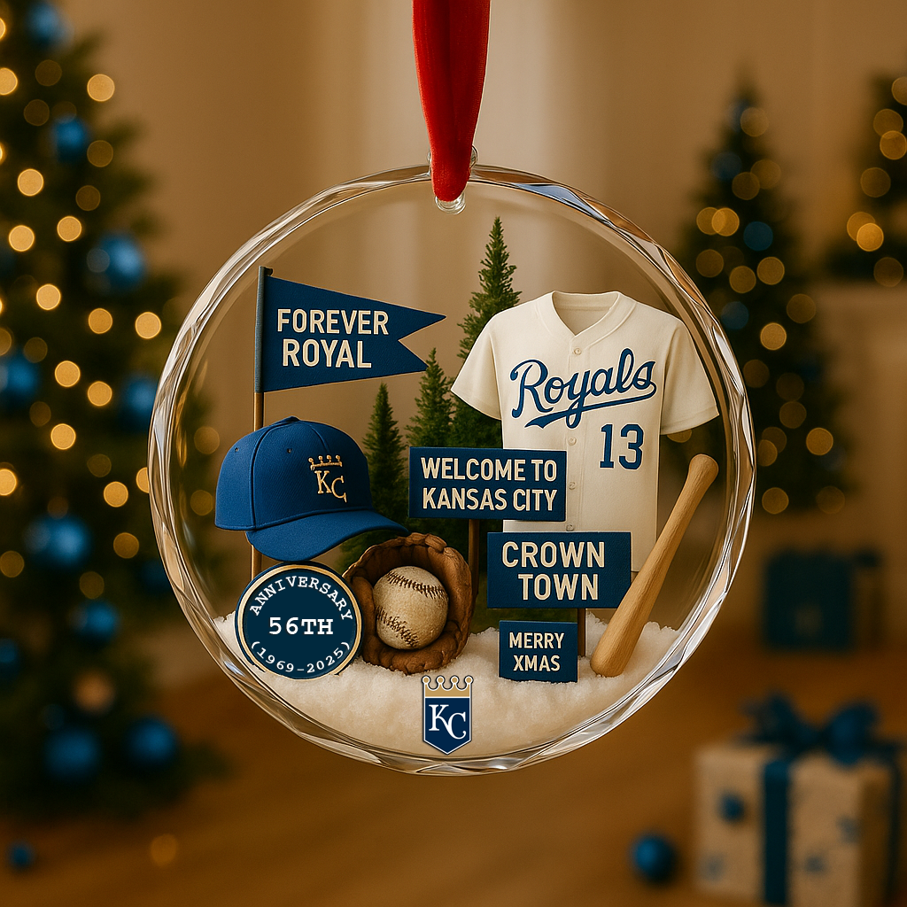 Baseball Glass Ornament 3 With Gift Box Christmas Baseball Team - Glass Ornament-Glass Ornament-5TO9VIBE