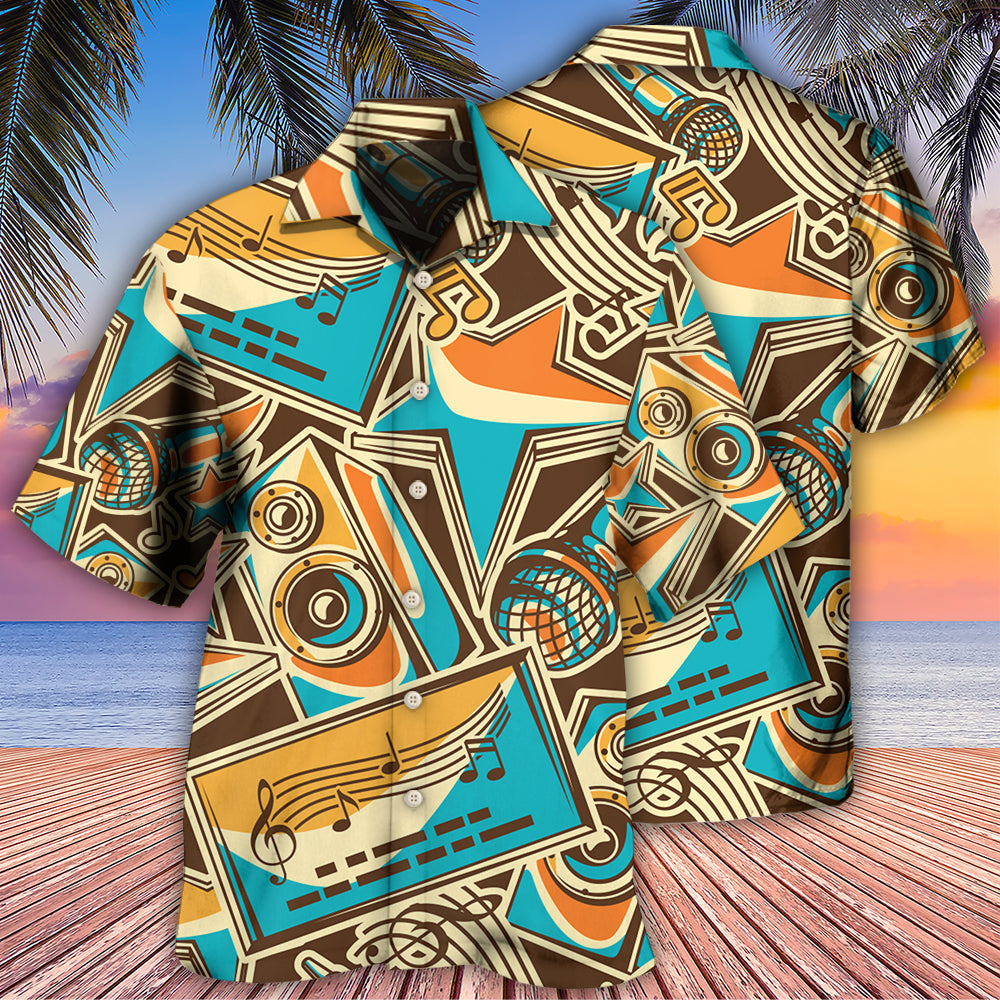 Karaoke For Vintage Style Lover - Hawaiian Shirt 