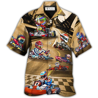Hawaiian Shirt / Adults / S Kart Racing Go Cool - Hawaiian Shirt 