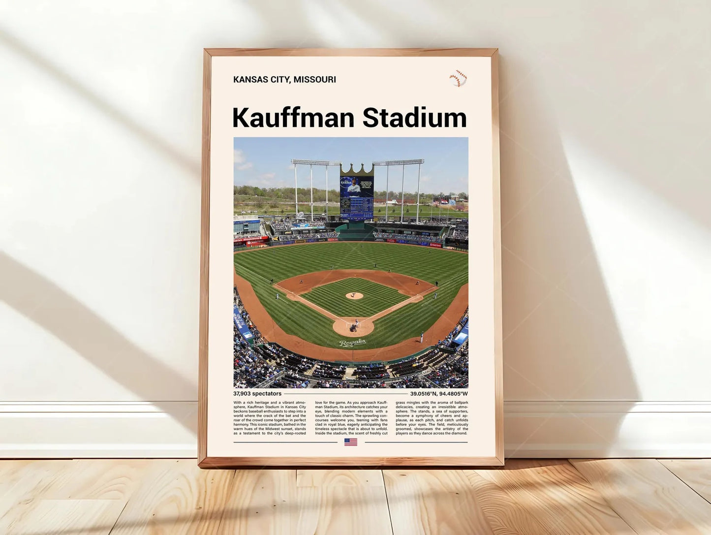 Baseball Stadium Major League Vintage - Vertical Poster - 5to9vibe