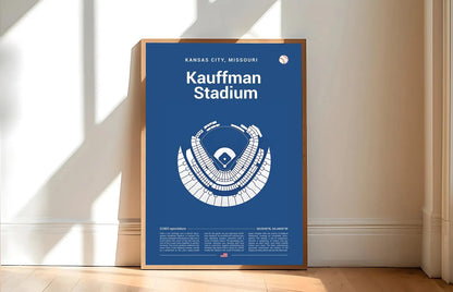 Baseball Stadium Seating Chart - Vertical Poster - 5to9vibe