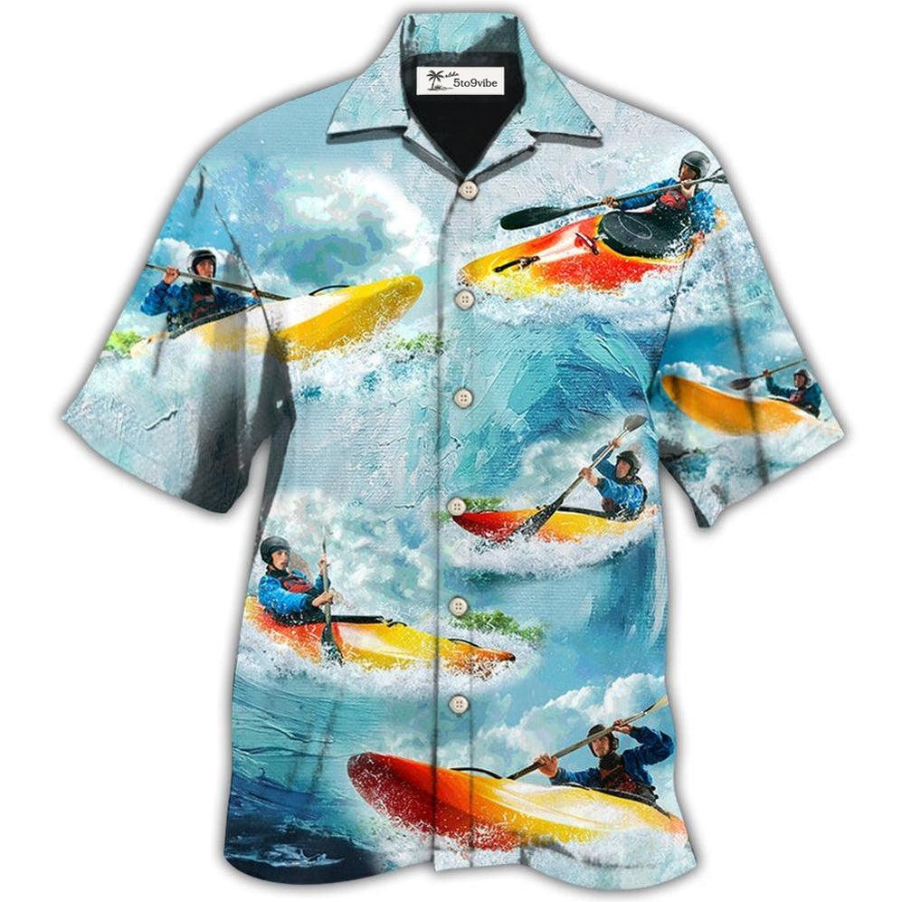 Hawaiian Shirt / Adults / S Kayaking Cool Colorful Style - Hawaiian Shirt 