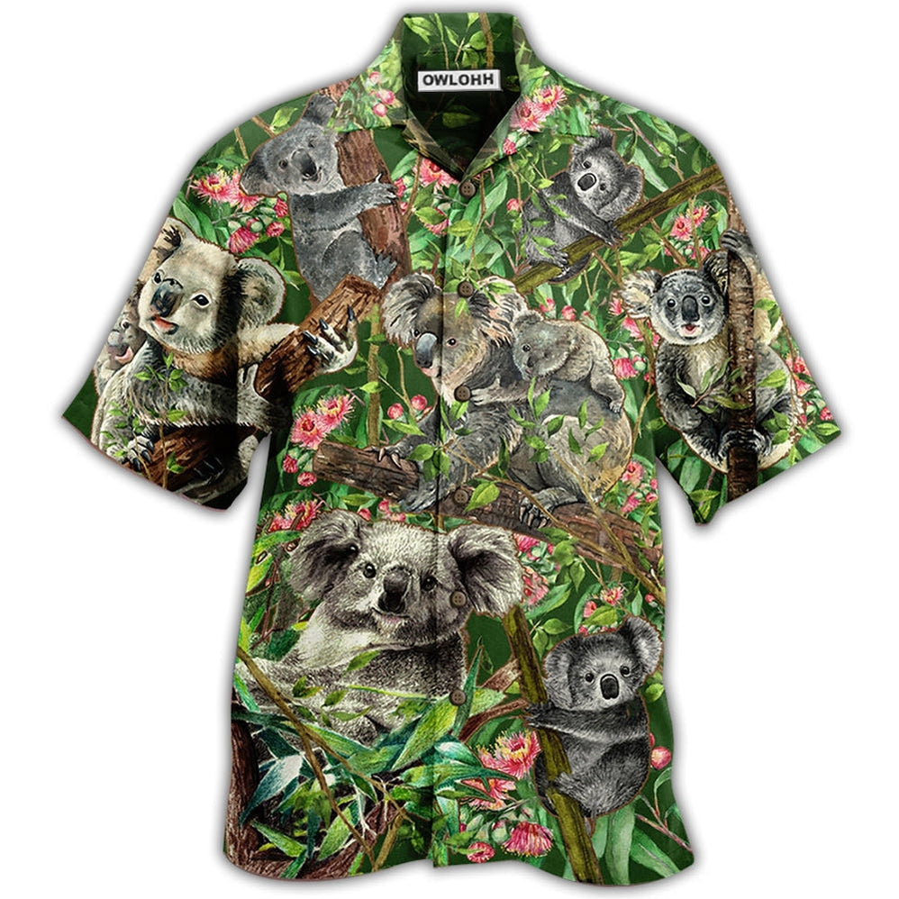 Hawaiian Shirt / Adults / S Koala Love Christmas Tree - Hawaiian Shirt 
