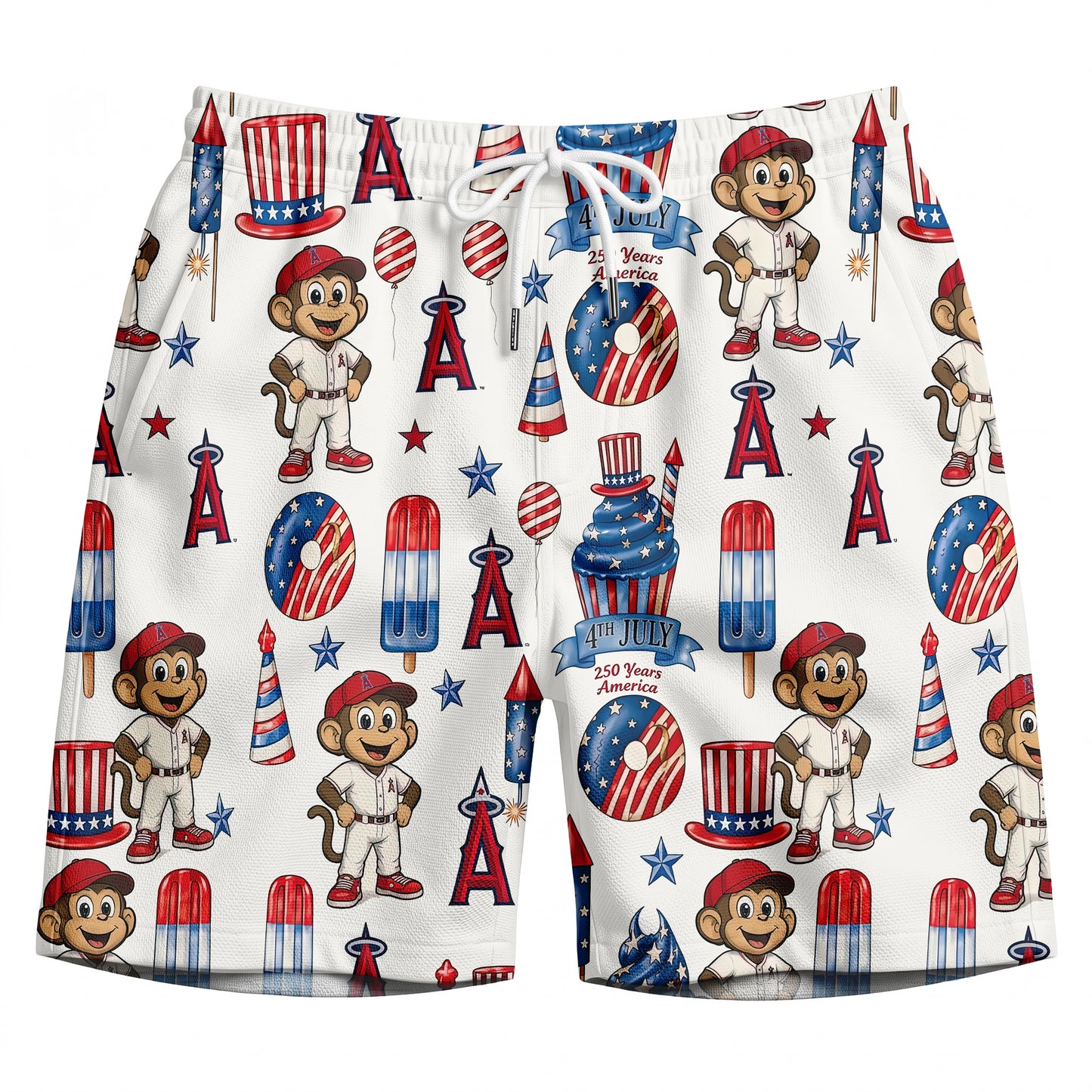 KCR Baseball Team 4th July 250 Years Anniversary America Premium Unisex Hawaiian Shirt For Men and Women