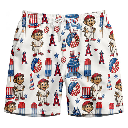BRS Baseball Team 4th July 250 Years Anniversary America Premium Unisex Hawaiian Shirt For Men and Women