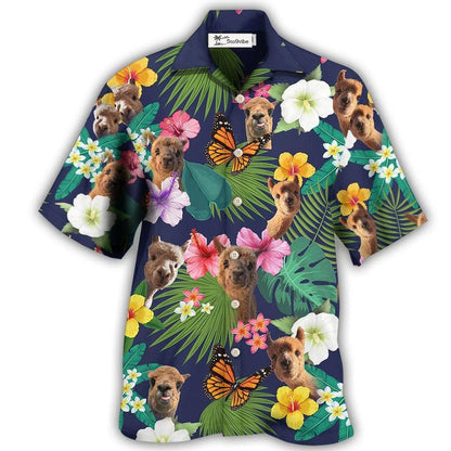 Hawaiian Shirt / Adults / S Lama Love Life - Hawaiian Shirt 