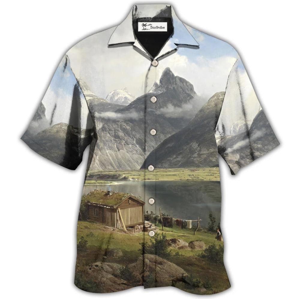 Hawaiian Shirt / Adults / S Landscape Beautiful View - Hawaiian Shirt 