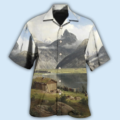 Landscape Beautiful View - Hawaiian Shirt 