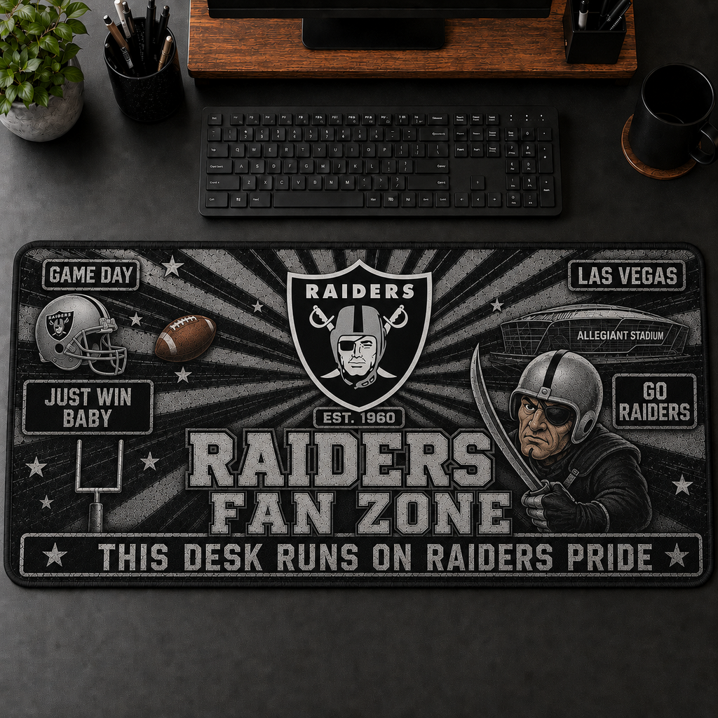 All Football Teams Fans Zone Desk Mat Mouse Pad Plus Size Trending - 5to9vibe