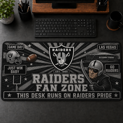 All Football Teams Fans Zone Desk Mat Mouse Pad Plus Size Trending - 5to9vibe