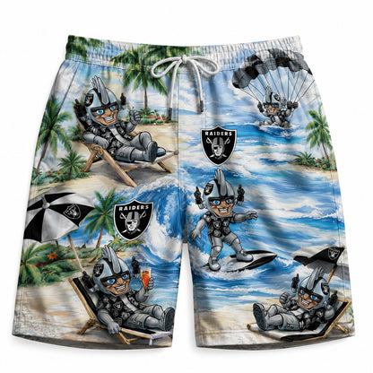 All Football Teams Mascot Beach Viber Unisex Hawaiian Shirt For Men & Women
