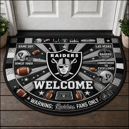 Football All Teams Custom Premium Welcome Mat – Personalized Doormat