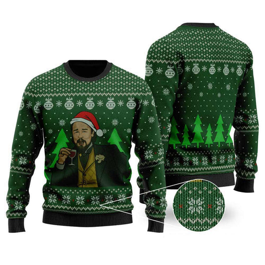 Leo Funny Christmas Sweater | Men Women Ugly Christmas Sweatshirt - Funny Ugly Christmas Sweater