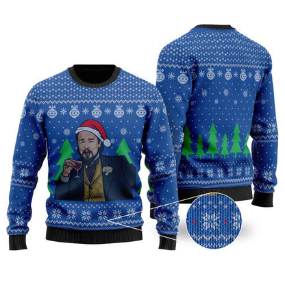 Leo Funny Christmas Sweater | Men Women Ugly Christmas Sweatshirt - Funny Ugly Christmas Sweater