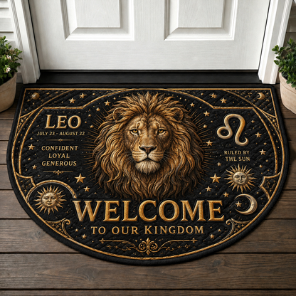 Gemini Zodiac Welcome Mat - Twin Astrology Celestial Welcome Doormat - 5to9vibe