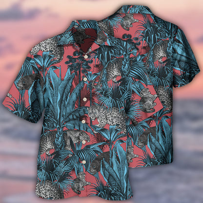 Leopard Always Make Me Feel Happy- Hawaiian Shirt 