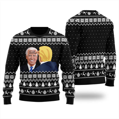 Lets Go Brandon Men's Ugly Christmas Sweater