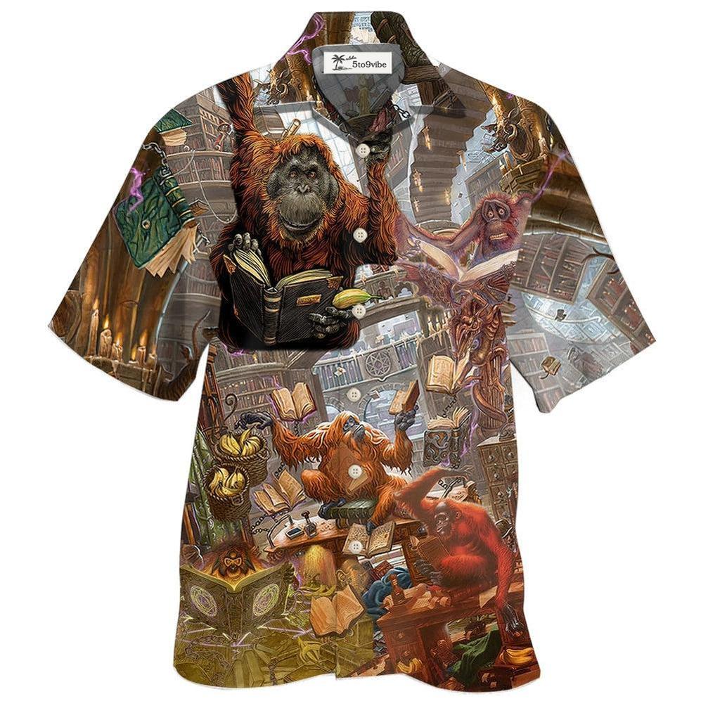 Hawaiian Shirt / Adults / S Book Librarian Funny Style - Hawaiian Shirt 