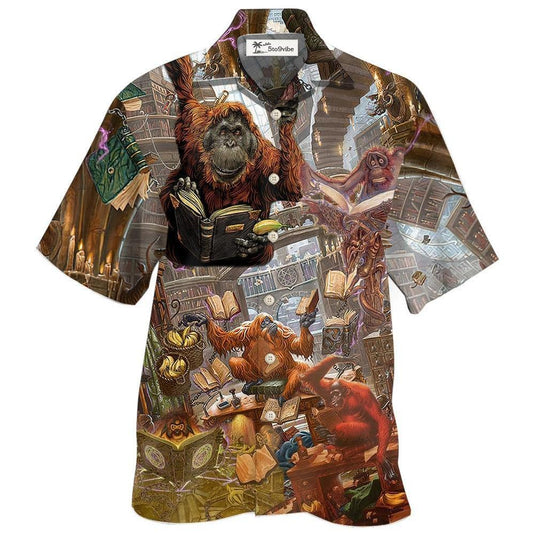 Hawaiian Shirt / Adults / S Book Librarian Funny Style - Hawaiian Shirt 