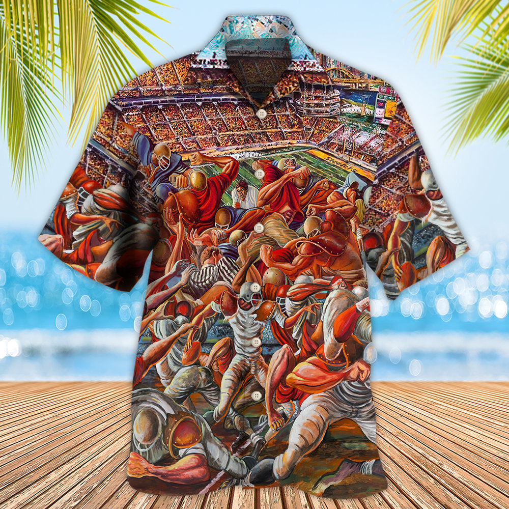 American Football Strong Power - Hawaiian Shirt 
