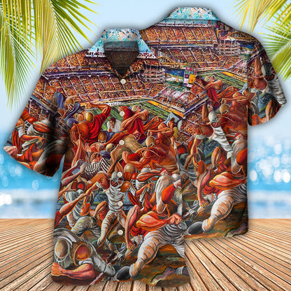 American Football Strong Power - Hawaiian Shirt 