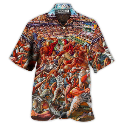 American Football Strong Power - Hawaiian Shirt 