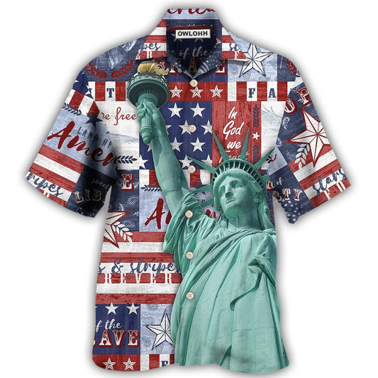 America Live Free - Hawaiian Shirt 