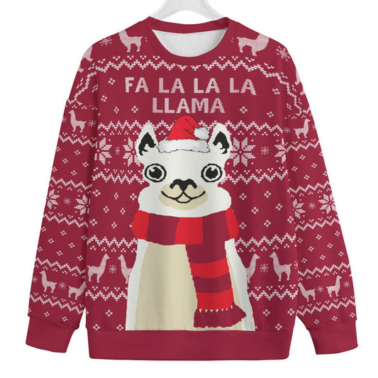 Llama Ladies Plus Size Christmas Sweaters