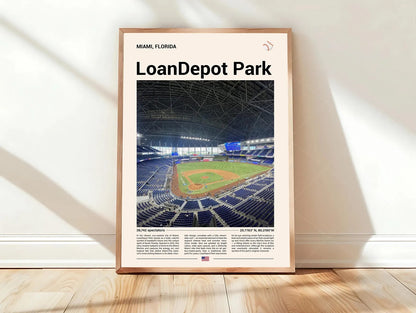 Baseball Stadium Major League Vintage - Vertical Poster - 5to9vibe