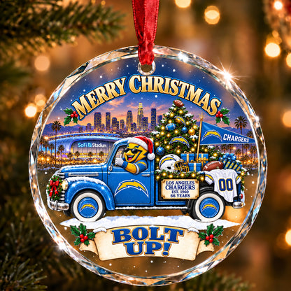Football team Style 18 Glass Ornament mockup | 5To9Vibe