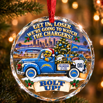 Football team Style 18 Glass Ornament mockup | 5To9Vibe