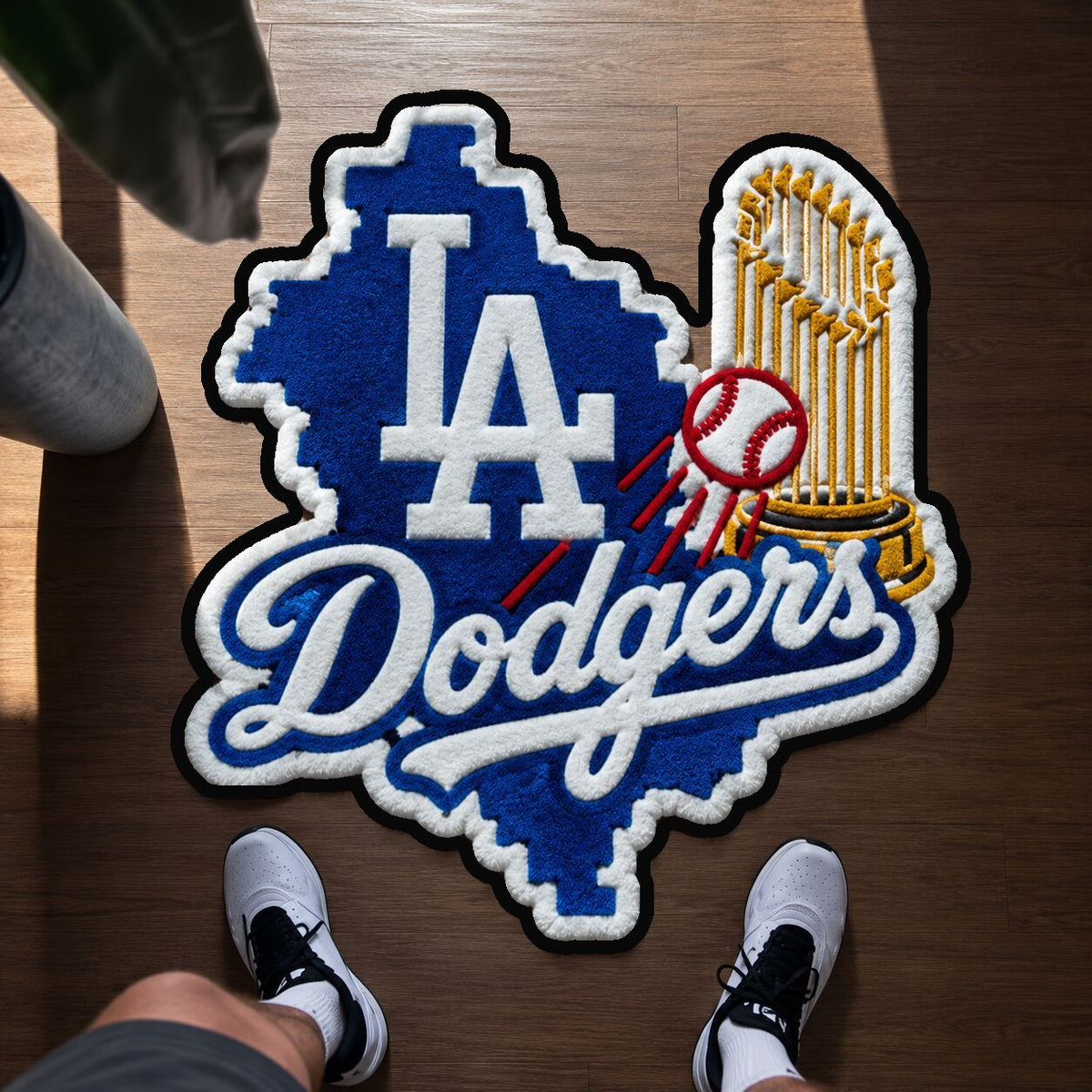 Alfombra personalizada de bienvenida premium de equipo de la MLB – Felpudo de béisbol personalizado