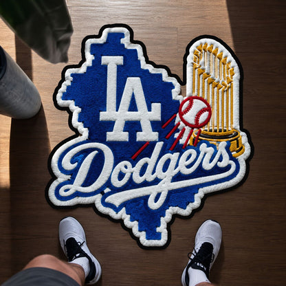 Alfombra personalizada de bienvenida premium de equipo de la MLB – Felpudo de béisbol personalizado