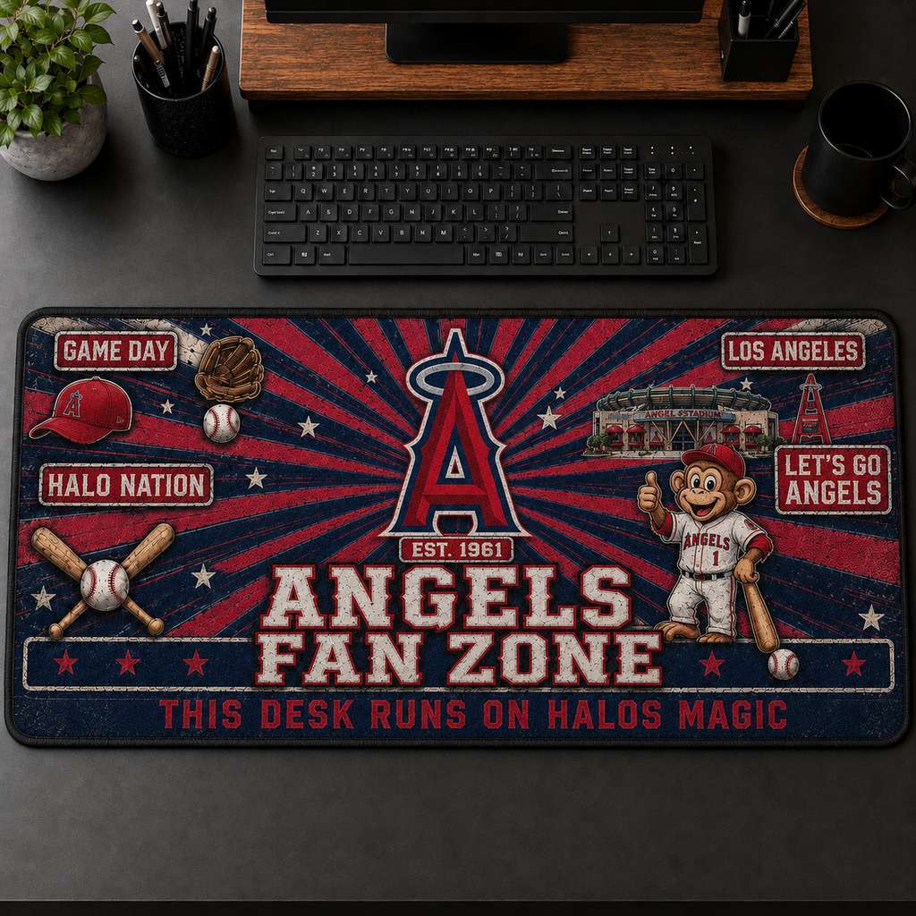 All Baseball Fan Zone Desk Mat For Baseball Fans Gift Mouse Pad Plus Size - 5to9vibe