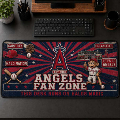 All Baseball Fan Zone Desk Mat For Baseball Fans Gift Mouse Pad Plus Size - 5to9vibe