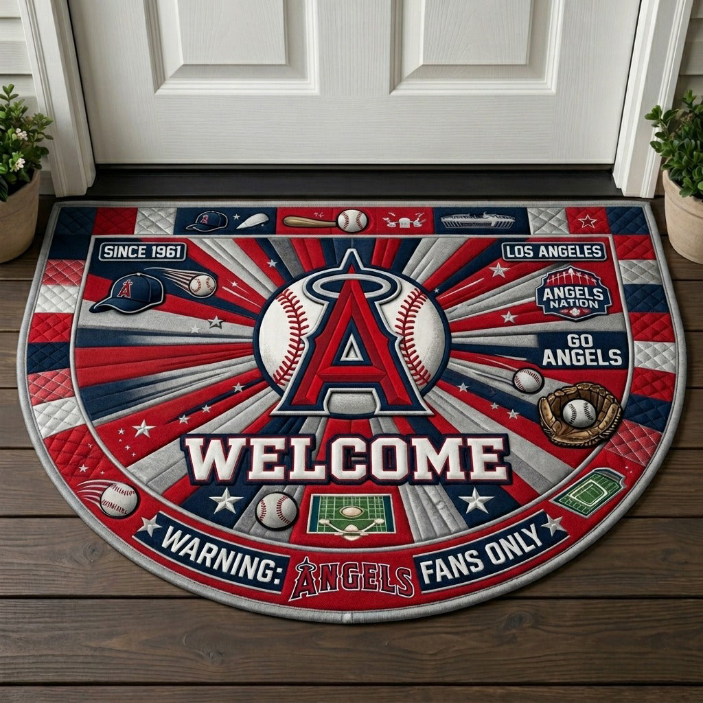 Baseball All Teams Custom Premium Welcome Mat – Personalized Baseball Doormat
