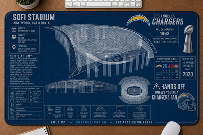 All Football Stadium BluePrint Desk Mat Mouse Pad Plus Size Trending - 5to9vibe