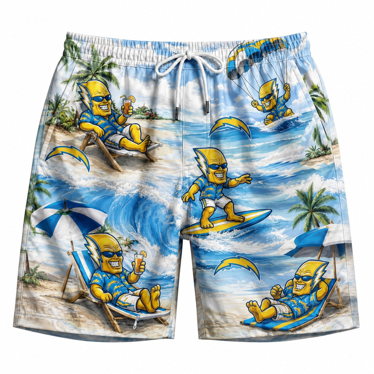All Football Teams Mascot Beach Viber Unisex Hawaiian Shirt For Men & Women