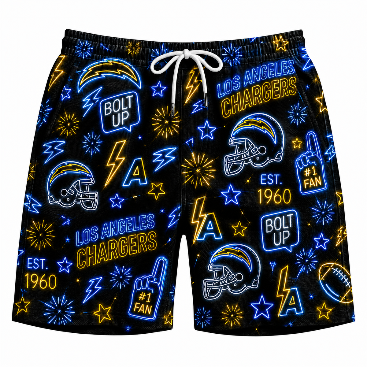 All Football Teams Neon Vibe Summer Button-Up Unisex Hawaiian Shirt For Men and Women-Hawaiian Shirt-5TO9VIBE