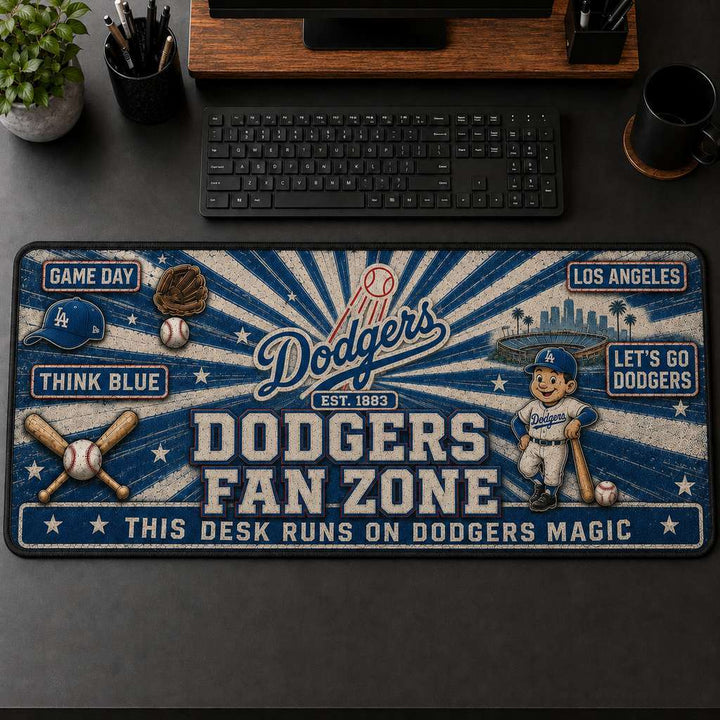 All Baseball Fan Zone Desk Mat For Baseball Fans Gift Mouse Pad Plus Size - 5to9vibe