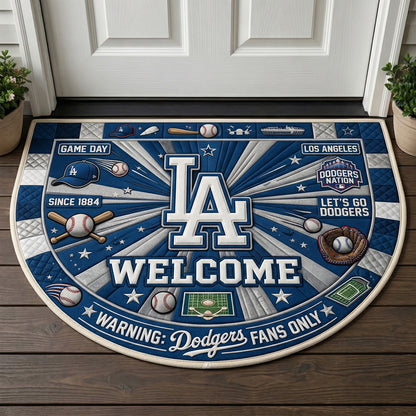 Baseball All Teams Custom Premium Welcome Mat – Personalized Baseball Doormat