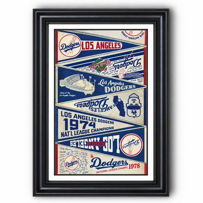All Baseball Teams Vintage Anniversary For Baseball Fans Poster No Frame - Vertical Poster - 5to9vibe