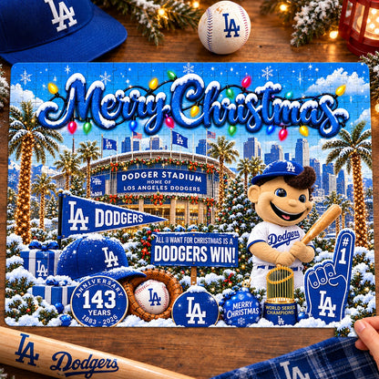 All Baseball Teams Baseball Stadium Personalized  Christmas Jigsaw Puzzle – Choose Your Team, 500 Pieces